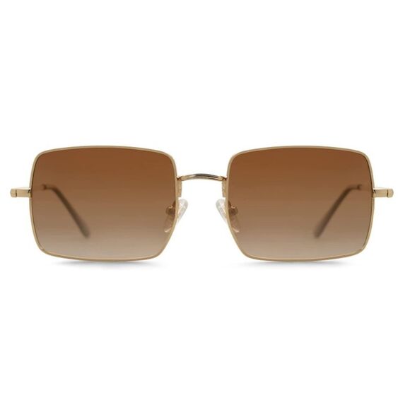 Trendy Thin Rectangle Frame Sunglasses - Picture 3 of 4